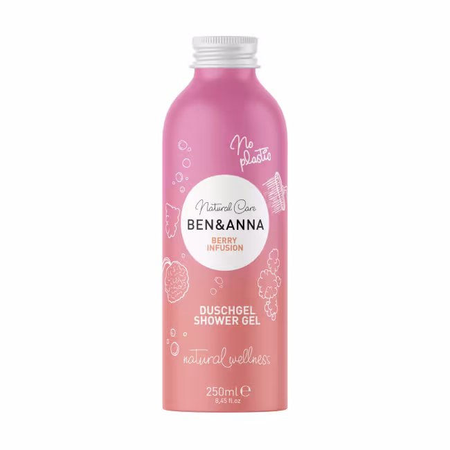 BEN & ANNA Prírodný sprchový gél Berry Infusions Shower Gél 250 ml