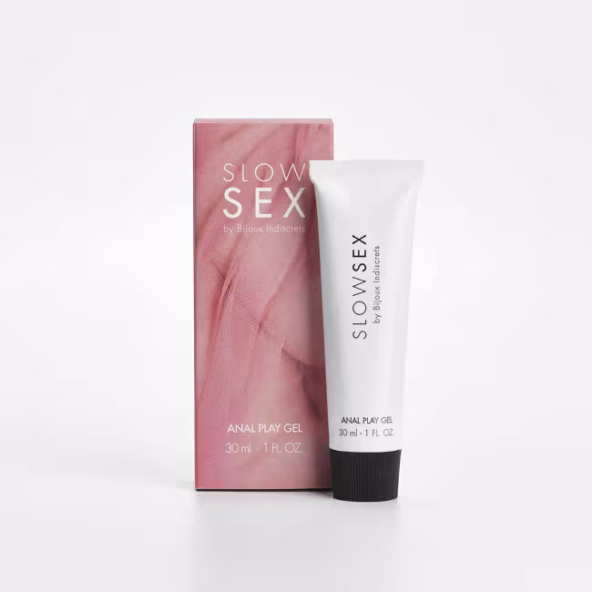 Slow Sex upokojujúci hydratačný análny gél s kokosovou vôňou a aloe vera 30 ml