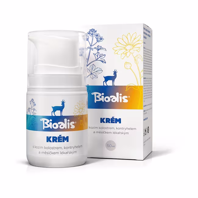 BIOALIS Krém s kozím kolostrom 50 ml