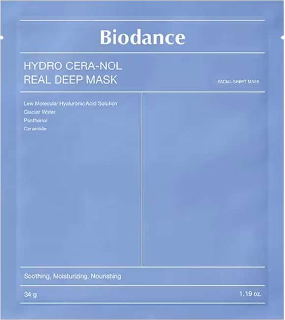 Biodance Hĺbkovo hydratačná pleťová maska Hydro Cera-nol (Real Deep Mask) 34 g