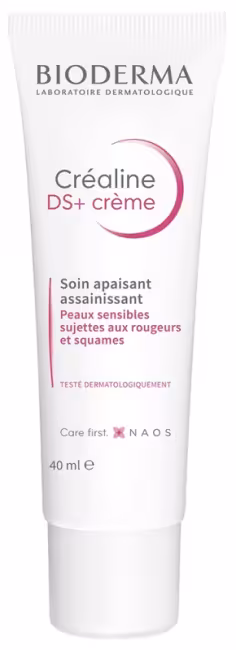 Bioderma Čistiaci a upokojujúci krém Crealine DS+ (Cleansing and Soothing Cream) 40 ml