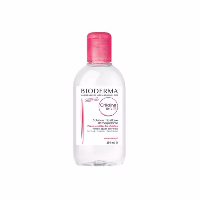 Bioderma Micelárna voda pre citlivú a suchú pleť Créaline H2O TS Cleansing Micellar Water 250 ml