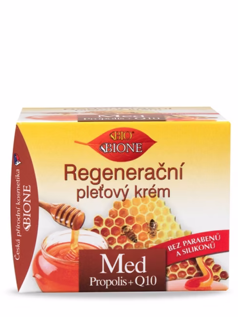 Pleťový regeneračný krém BIO med + Q10 BIONE 51 ml
