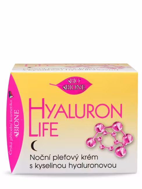 Nočný pleťový krém s kyselinou hyalurónovou BIO BIONE 51 ml