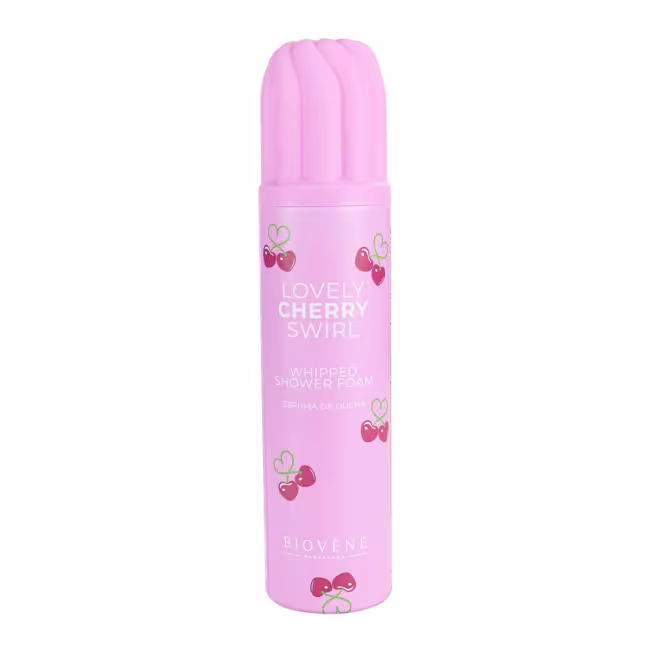 Biovène Šľahačková sprchová pena Lovely Cherry Swirl 250 ml