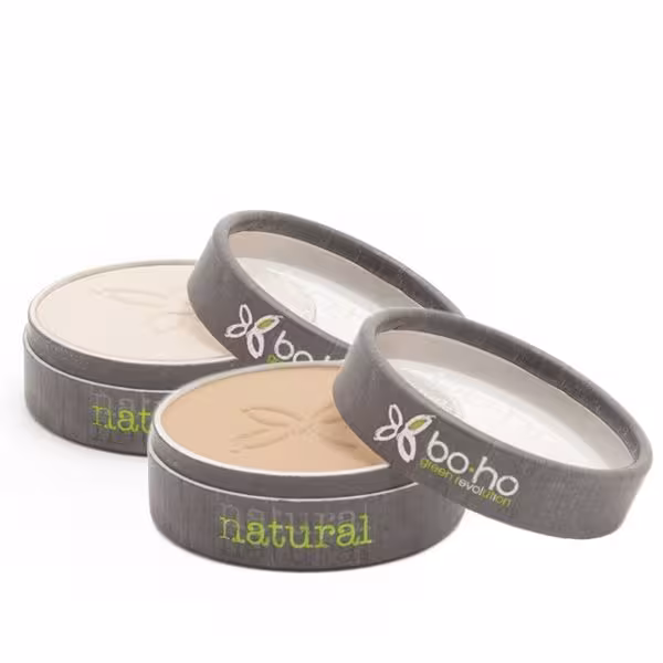 Boho Green Kompaktní make-up 4,5 g Boho Green Kompaktní make-up: 01 Biege Draphane
