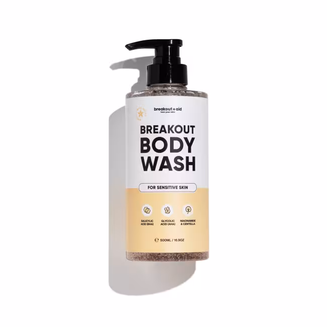 Breakout+aid Sprchový gél na pokožku so sklonom k akné Body Wash 500 ml
