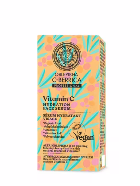 Rakytník C-Berrica - hydratačné pleťové sérum NATURA SIBERICA 30 ml