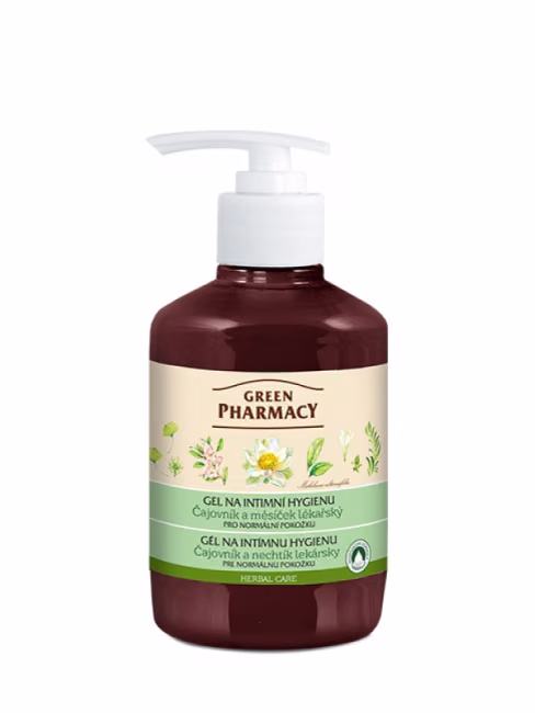 Gél na intímnu hygienu pre normálnu pokožku Green Pharmacy 370 ml