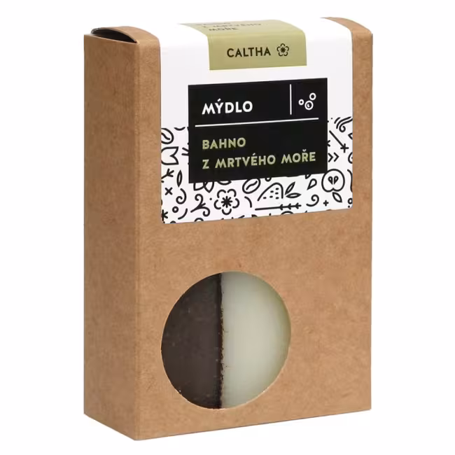 CALTHA  Tuhé mydlo Bahno z mŕtveho mora 100 g