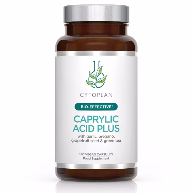 Cytoplan Caprylic Acid Plus - Kyselina kaprylová, 120 kapsúl