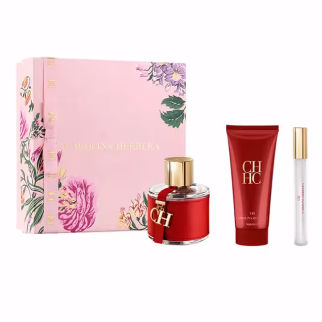 Carolina Herrera CH - EDT 100 ml + telové mlieko 100 ml + EDT 10 ml