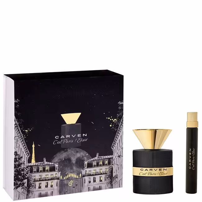 Carven C'est Paris! Elixir Pour Femme kazeta, EdP 50 ml + kabelkové balenie vône 10 ml