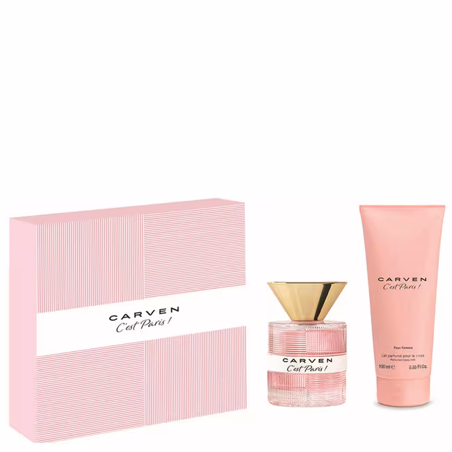 Carven C'est Paris! Pour Femme kazeta, EdP 50 ml + Telové mlieko 100 ml