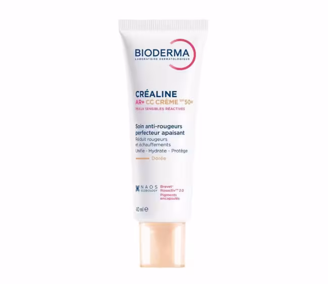 Bioderma CC krém SPF 50 + Créaline AR + CC Cream 40 ml Doré