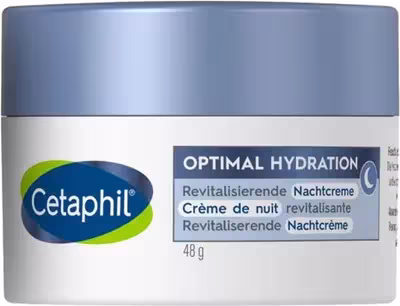 Cetaphil Revitalizačný nočný krém Optimal Hydration (Revitalizing Night Cream) 48 g