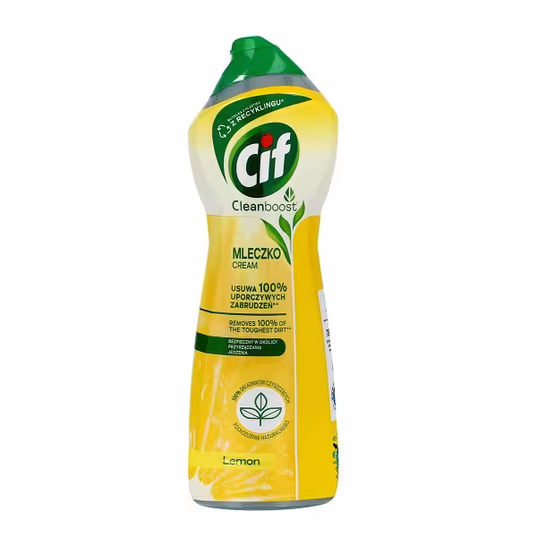 CIF Cleanboost Cream Lemon 300g