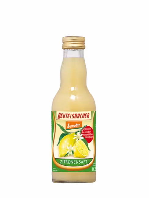 Citrónová šťava 100% BEUTELSBACHER 0,2 l