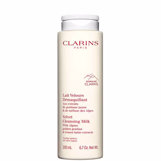 Clarins Cleansers odličovacie mlieko 200 ml, VELVET CLEANSING MILK 200ML