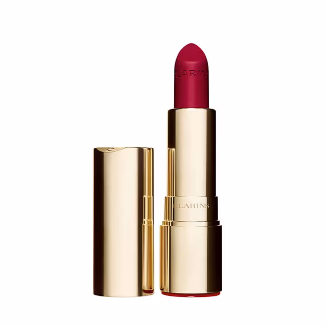 Clarins Joli Rouge Velvet rúž, 754 Deep Red
