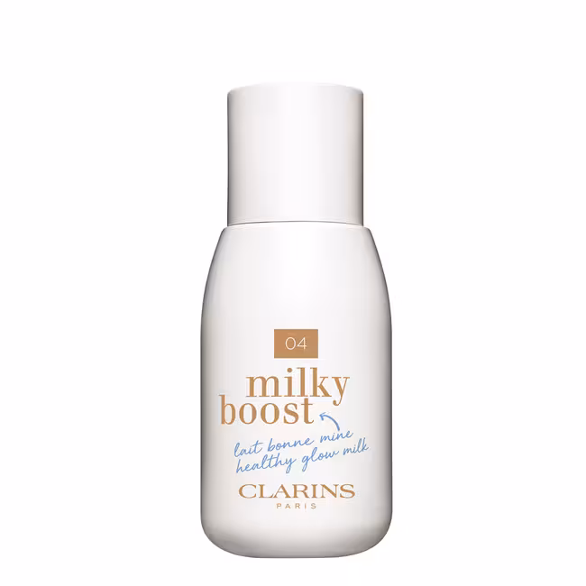 Clarins Milky Boost make-up 50 ml, 04 milky auburn