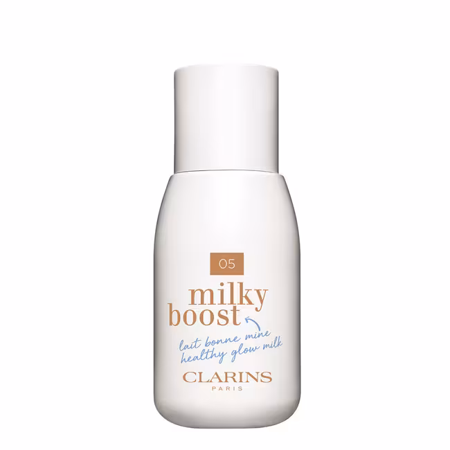 Clarins Milky Boost make-up 50 ml, 05 milky sandalwood