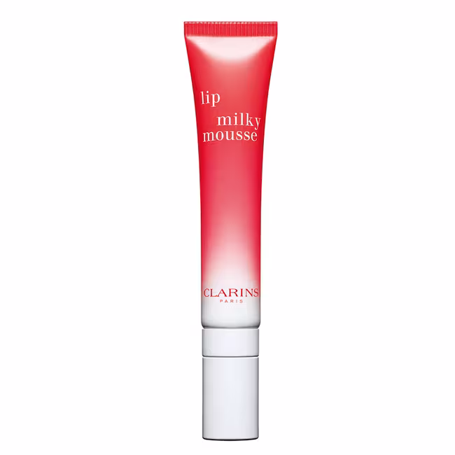 Clarins Milky Mousse balzam na pery 10 ml, 01 milky strawberry