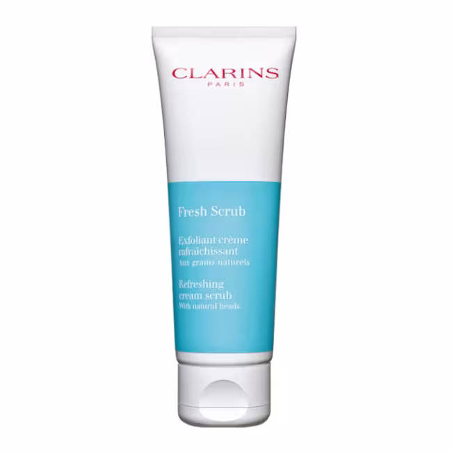 Clarins Osviežujúci pleťový peeling Fresh Scrub (Refreshing Cream Scrub) 50 ml