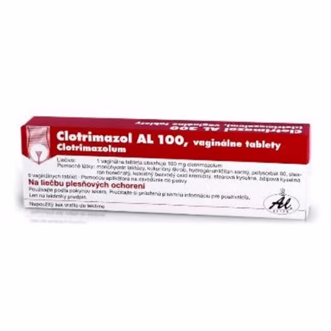 CLOTRIMAZOL AL 200 mg vaginálne tablety 3 kusy