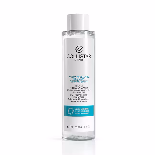 Collistar Cleansers čistiaca voda 250 ml, Gentle Micellar Water