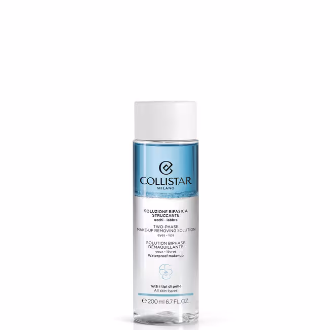 Collistar Cleansers očný odličovač 200 ml, Two-Phase Make-Up Removing Solution