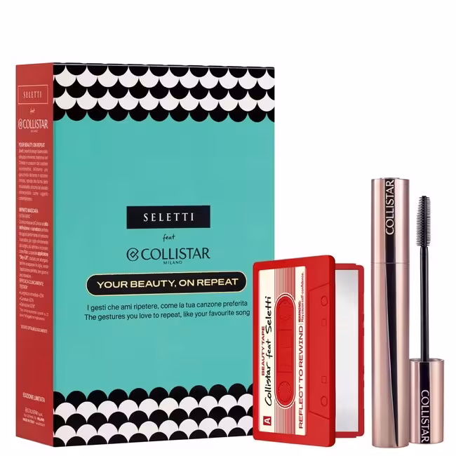Collistar Mascara Infinito kazeta, Infinito Mascara 7,5 ml + darček zrkadielko