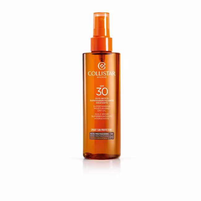 Collistar Suchý olej na opaľovanie SPF 30 (Supertanning Mosturizing Dry Oil) 200 ml