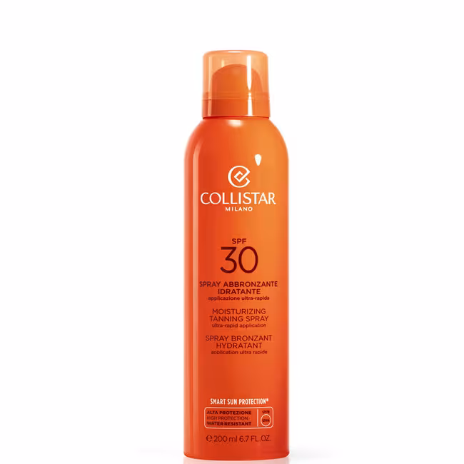 Collistar Sun Linea opaľovací sprej 200 ml, Moisturizing Tanning Spray SPF 30