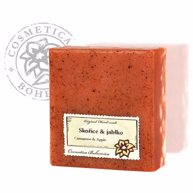 Cosmetica Bohemica - Mydlo glycerínové Škorica a jablko 105 g