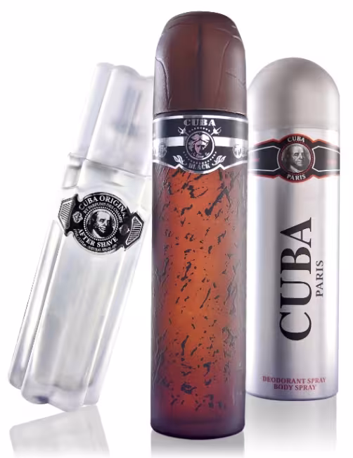 Cuba Black - EDT 100 ml + dezodorant v spreji 200 ml + voda po holení 100 ml