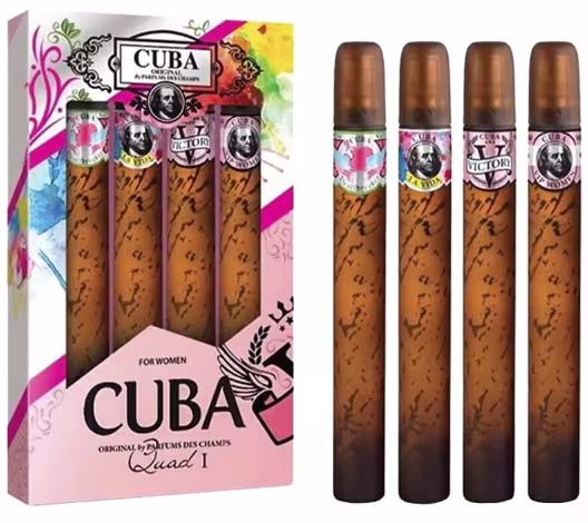 Cuba Darčeková sada Cuba - EDP 4 x 35 ml