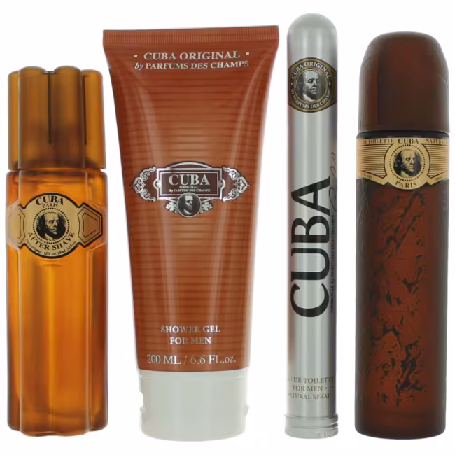 Cuba Gold - EDT 100 ml + EDT 35 ml + voda po holení 100 ml + sprchový gél 200 ml