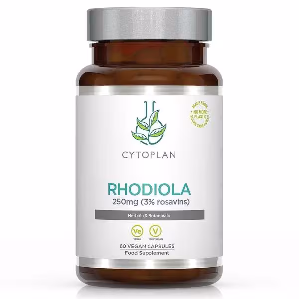 Cytoplan Rhodiola rosea 500 mg, 60 vegan kapsúl