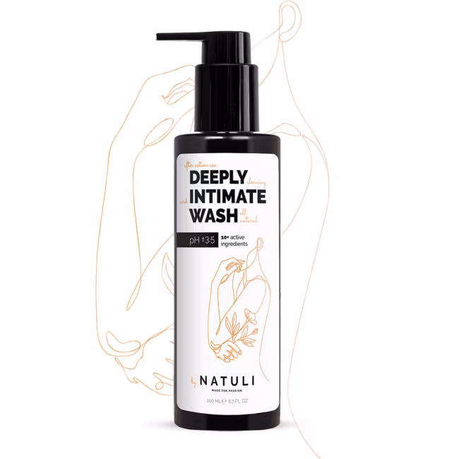 Gél na intímnu hygienu NATULI DEEPLY 200 ml
