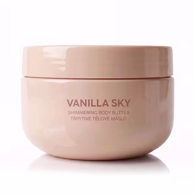 Dermacol Trblietavé telové maslo Vanilla Sky Body Butter 200 ml