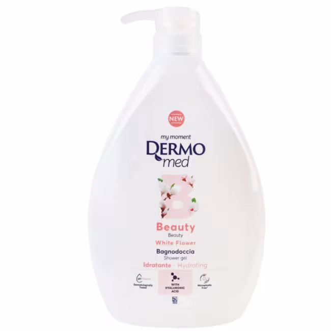 DERMOmed Sprchový gél White Flower 1L
