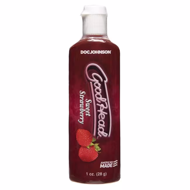 Jemne chladivý gél na orál Jahoda GoodHead 29 ml