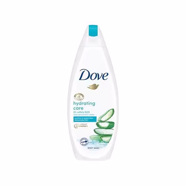 DOVE Sprchový gél - Hydrating Care Aloe &amp; birch Water 250ml