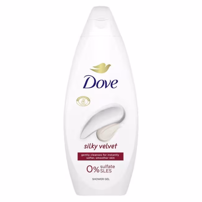 DOVE Sprchový gél - Silky Velvet 250ml