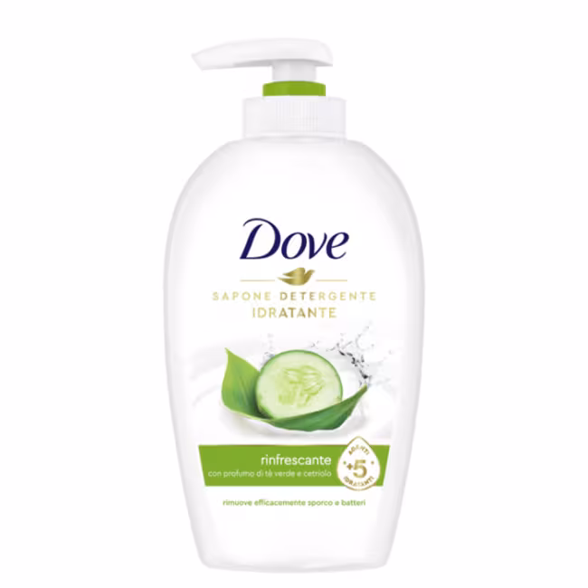 DOVE tekuté mydlo-pumpa Cucumber&amp;Green tea scent 250ml