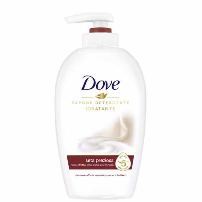 DOVE tekuté mydlo-pumpa Fine silk 250ml