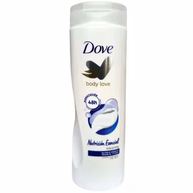 DOVE Telové mlieko Essential Care na suchú pokožku 400ml