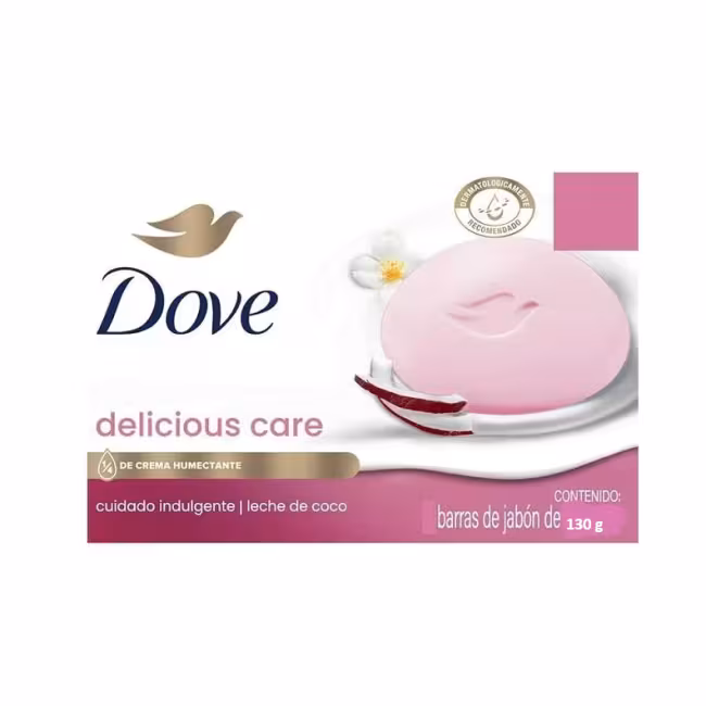Dove Tuhé mydlo Delicious Care 135g