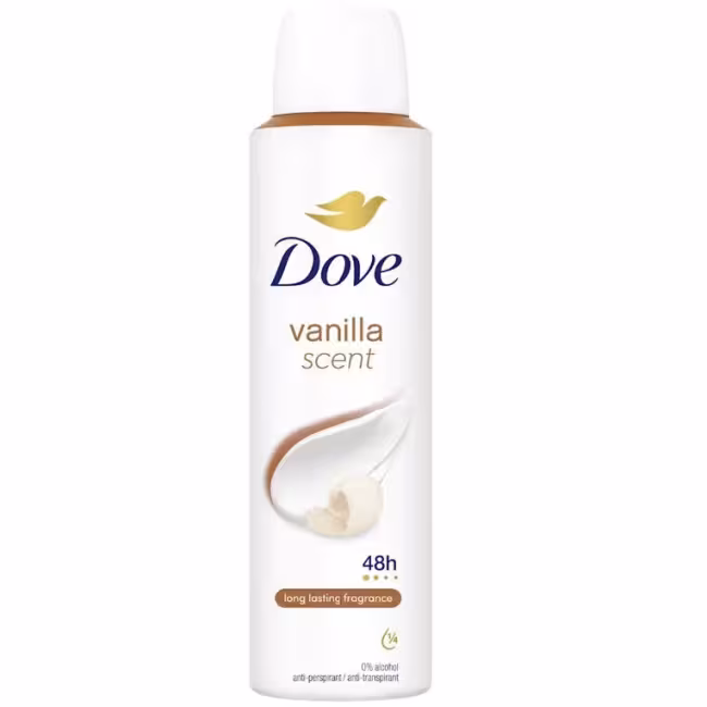 DOVE Vanilla Scent deospray 150ml